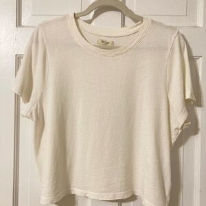 Madewell Soft Cream Short Sleeve Tee